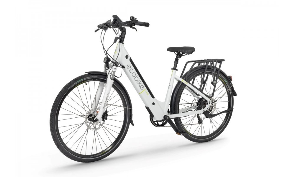 Rower crossowy elektryczny Ecobike X-Cross L white 2021-17cali-bateria 13Ah