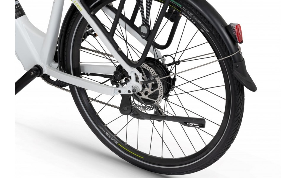 Rower crossowy elektryczny Ecobike X-Cross L white 2021-17cali-bateria 13Ah