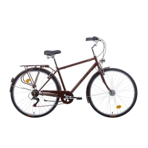 Rower miejski Romet Vintage M - brązowy