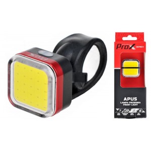 Lampa przód Prox Apus COB LED 80Lm USB 350mAh 1