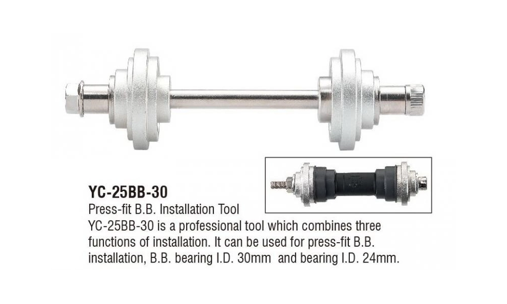 Klucz Prox do montażu łożysk suportu press fit BB30