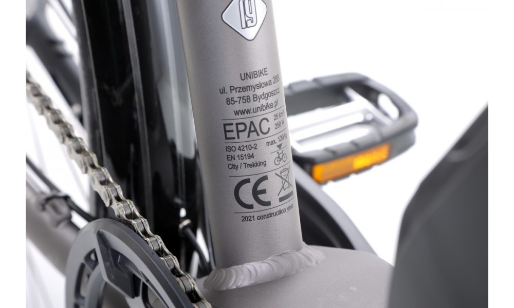 Rower elektryczny Unibike Rapid Lady 