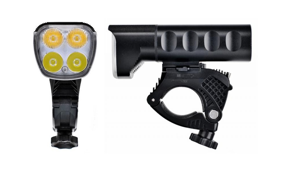 Lampa przód Prox Kastor-X LED 1800lm 6400mAh USB