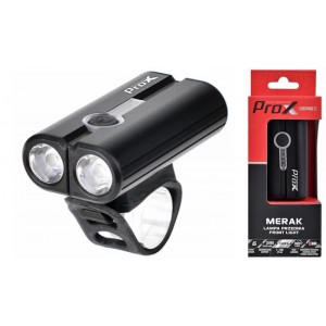 Lampa przód Prox Merak LED 500lm 2000mAh USB 1
