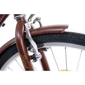 Rower miejski Romet Vintage M - brązowy 2