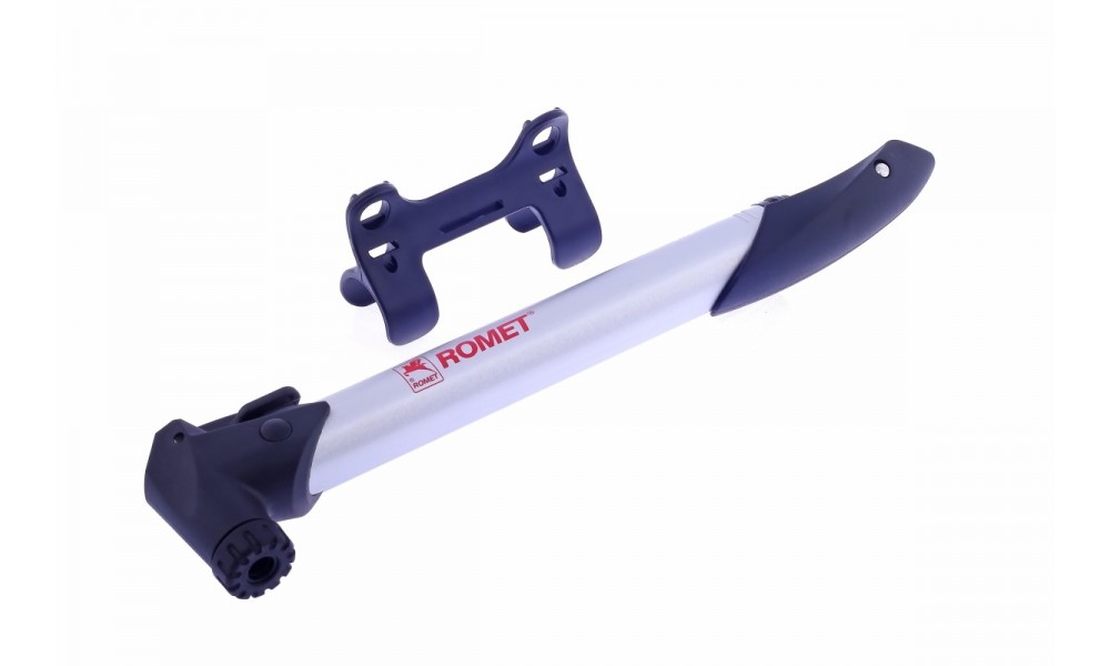 Pompka Romet RGP09 aluminiowa, uchywt pod bidon
