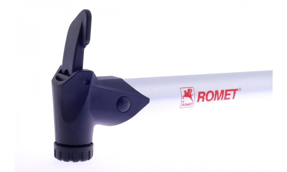 Pompka Romet RGP09 aluminiowa, uchywt pod bidon