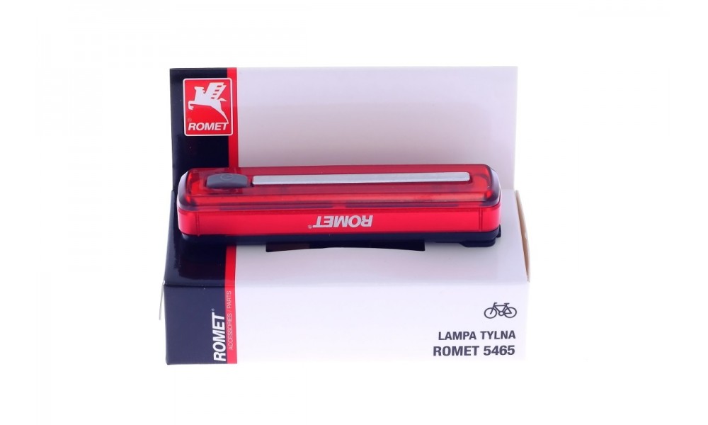 Lampa tył Romet 5465 LED USB 570 mAH