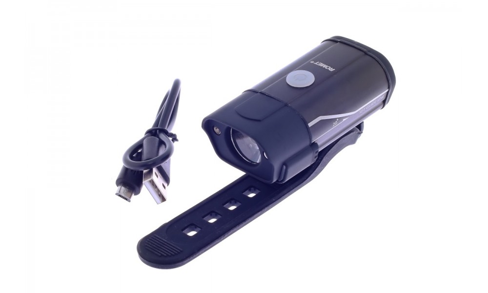 Lampa przód Romet 1563 300lm USB