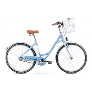 Rower miejski Romet Pop Art Eco 26  - niebieski
