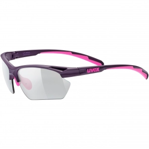 Okulary Uvex Sportstyle 802 small vario fioletowy-różowy