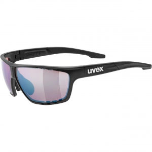 Okulary Uvex Sportstyle 706 colorvision - czarno-fioletowy 1
