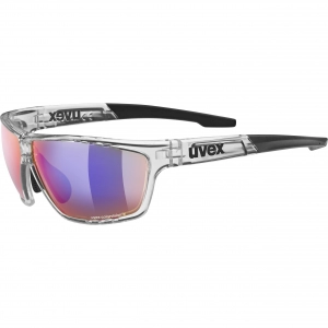 Okulary Uvex Sportstyle 706 colorvision przezroczysto-czarny