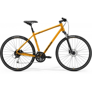Rower crossowy Merida Crossway 40  pomarańczowo-czarny