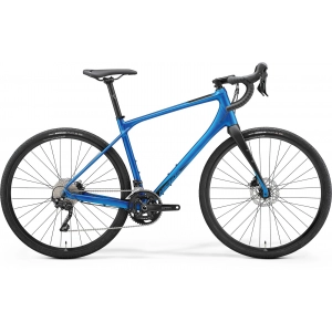 Rower gravel Merida Silex 400 - niebieski-czarny