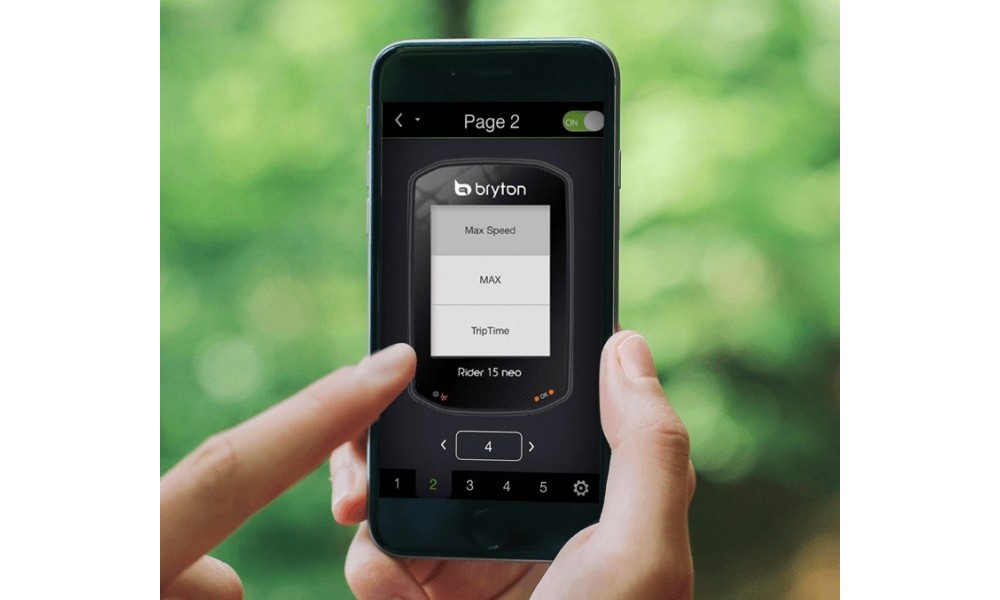 Komputer rowerowy Bryton Rider 15 neoE