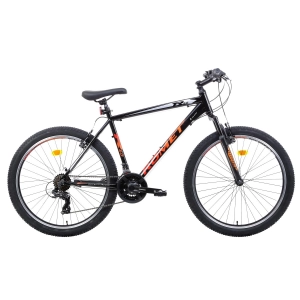 Rower górski Romet Rambler R6.0 2022 czarno-pomarańczowy 1