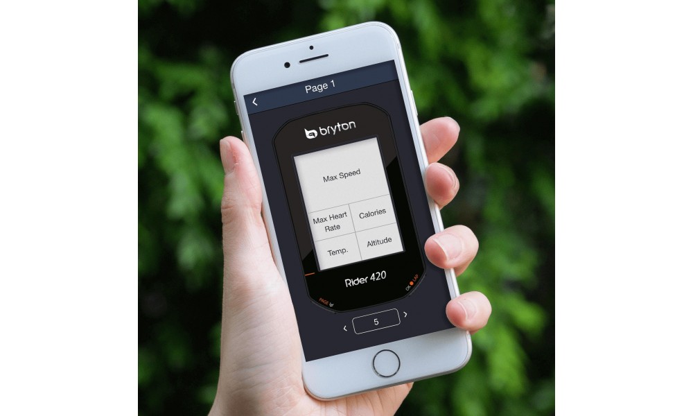 Komputer rowerowy Bryton Rider 420E