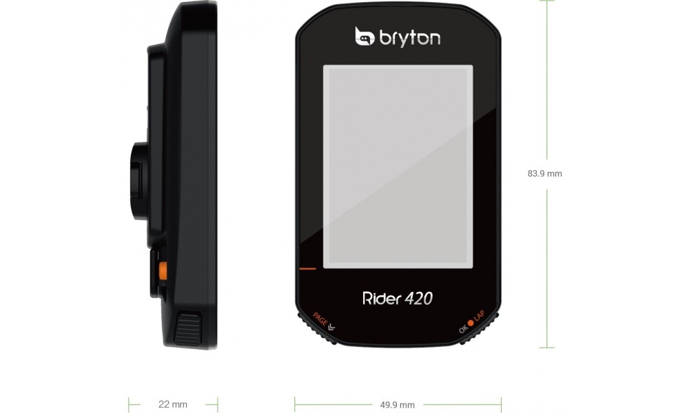 Komputer rowerowy Bryton Rider 420E