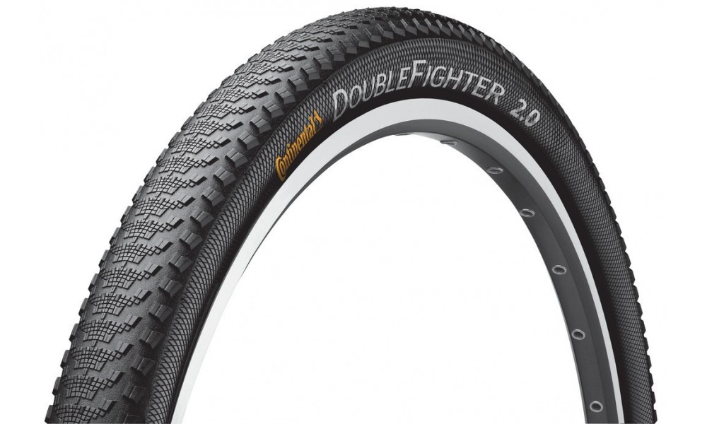 Opona rowerowa Continental Double Fighter III 26x1,90