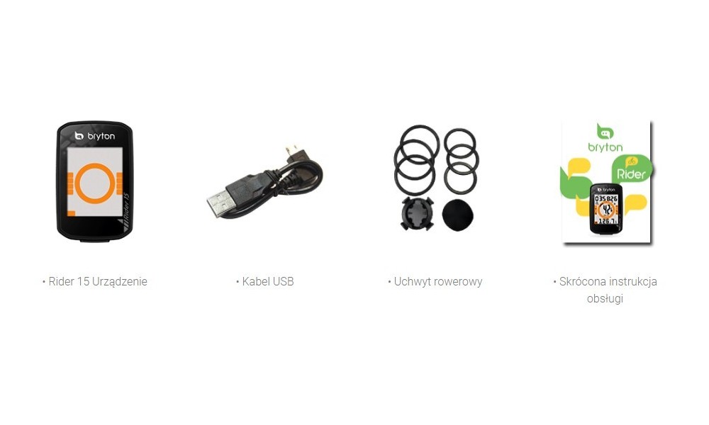 Komputer rowerowy Bryton Rider 15 neoE