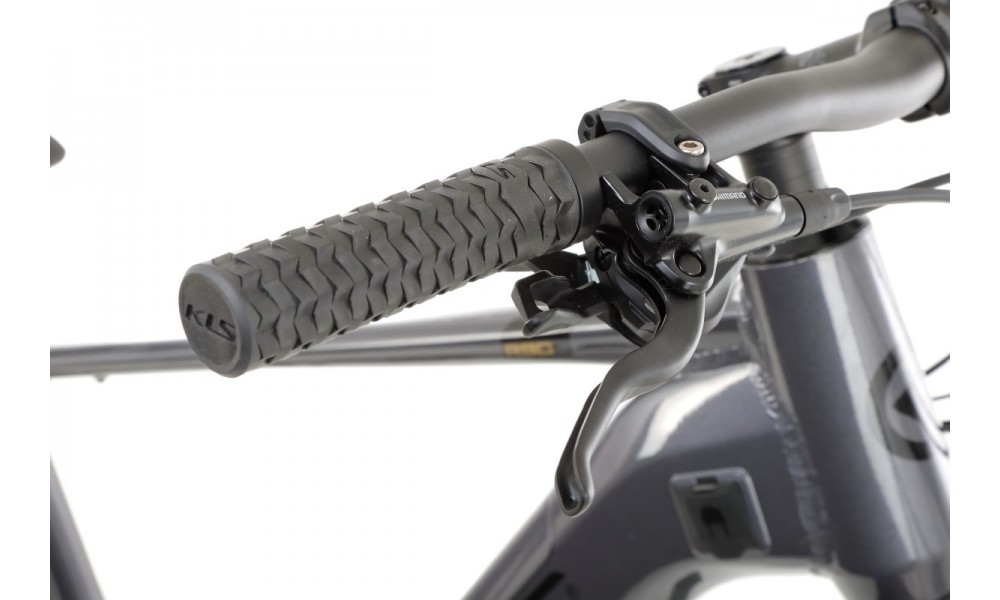 Rower górski elektryczny Kellys Tygon R90  - szary-czarny