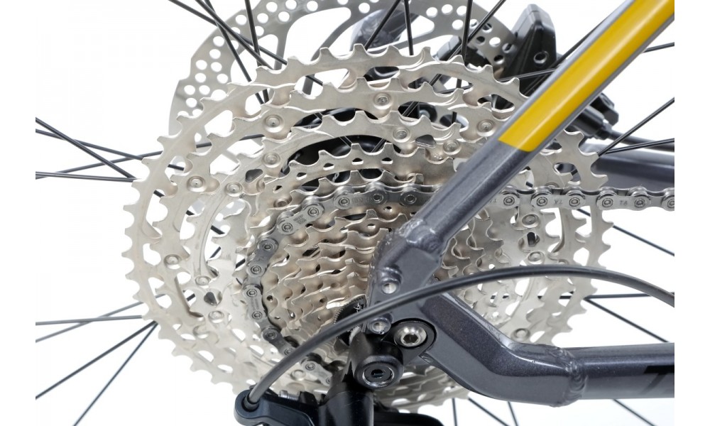 Rower górski elektryczny Kellys Tygon R90  - szary-czarny