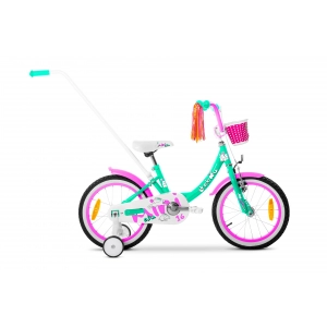 Rower dziecięcy Tabou Mini Alu 16 2022 - miętowo-niebieski