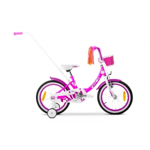 Rower dziecięcy Tabou Mini Alu 16 2022 różowo-fioletowy 1
