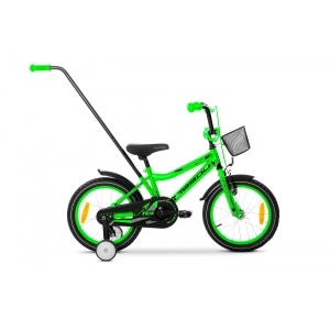 Rower dziecięcy Tabou Rocket Alu 16 2022 - zielono-czarny