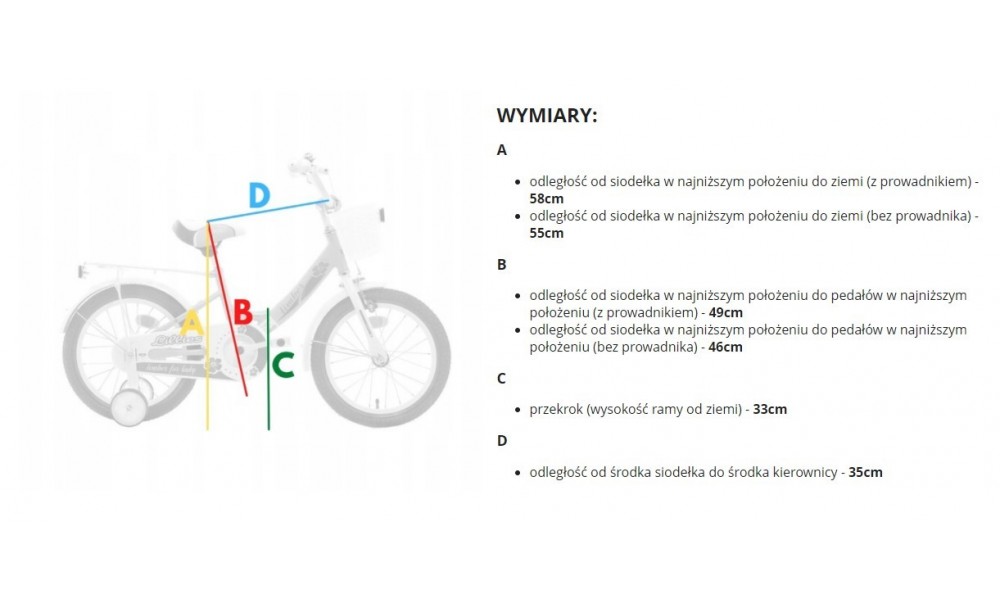 Rower dziecięcy Limber 16 Girl