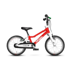 Rower dziecięcy Woom 2 14" 2022 - czerwono-biały