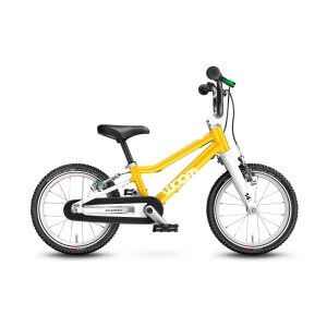 Rower dziecięcy Woom 2 14" 2022 - żółto-biały