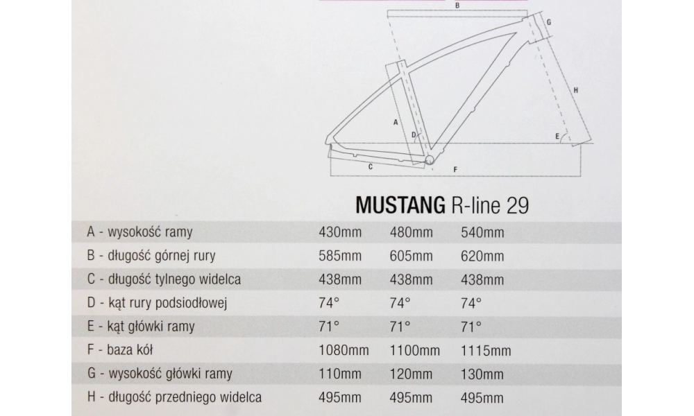Rower górski Romet Mustang R-line 29 2.0 2015 2