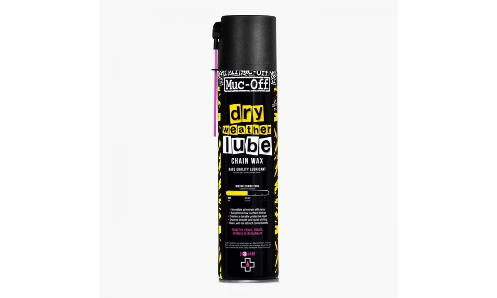 Smar Muc-Off Dry PTFE Chain Lube spray 400ml
