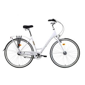 Rower miejski Romet Sonata Classic biały