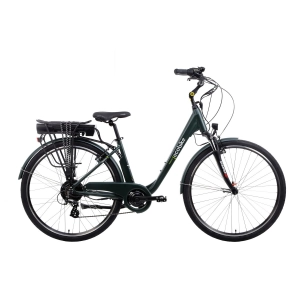 Rower miejski elektryczny Ecobike Traffic Dark Green 2022 16AH 17" 1
