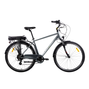 Rower miejski elektryczny Ecobike Traffic Grey Man 2022 13AH - rozmiar 19" 1