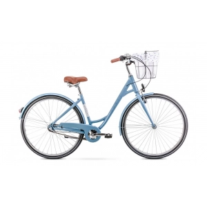 Rower miejski Romet Pop Art Eco 28 2022 - niebieski