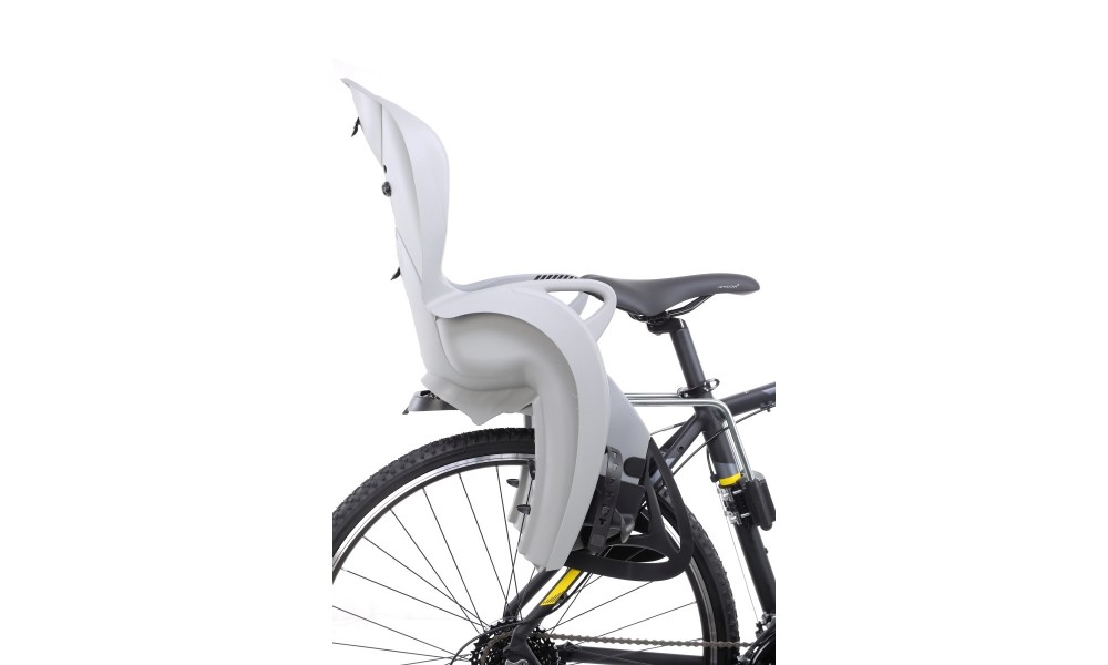 Fotelik Hamax Kiss na ramę szaro-czarny