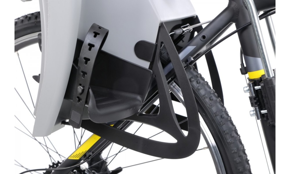 Fotelik Hamax Kiss na ramę szaro-czarny