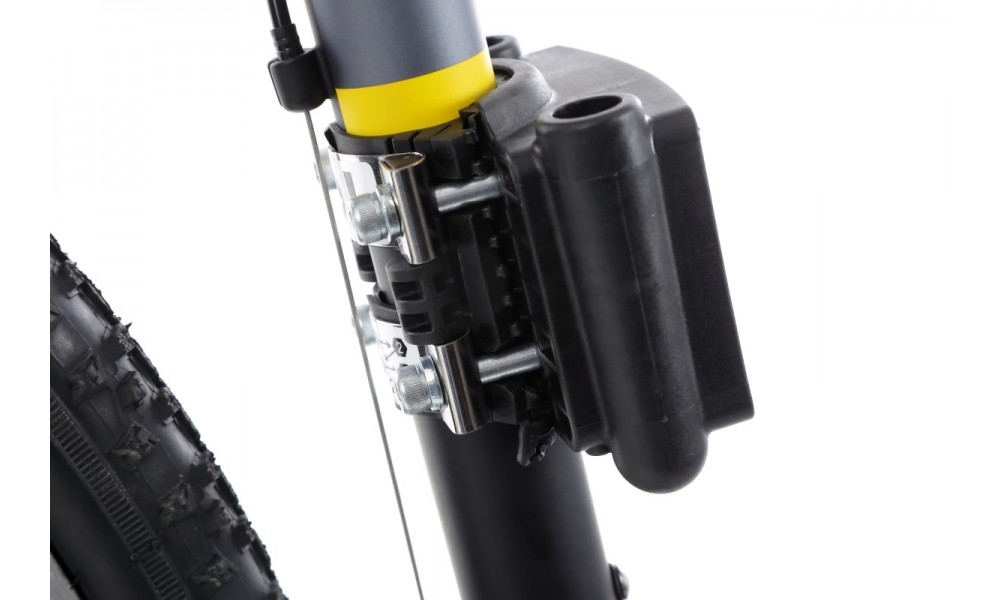 Fotelik Hamax Kiss na ramę szaro-czarny