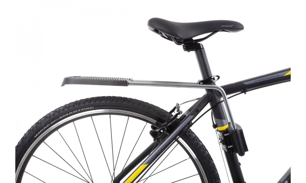 Fotelik Hamax Kiss na ramę szaro-czarny