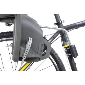 Fotelik Hamax Zenith na ramę ciemnoszaro-czarny 2