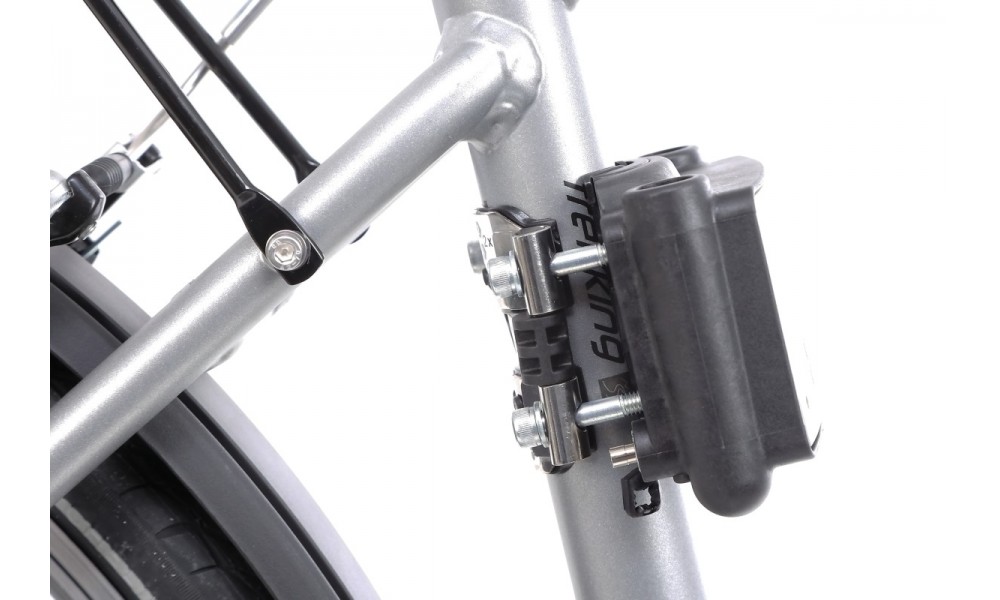 Fotelik Hamax Caress na ramę z reg. oparcia szaro-biało-czarny