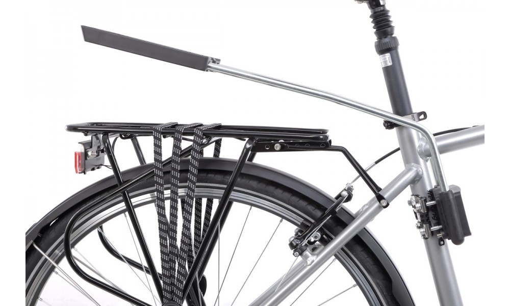 Fotelik Hamax Caress na ramę z reg. oparcia szaro-biało-czarny