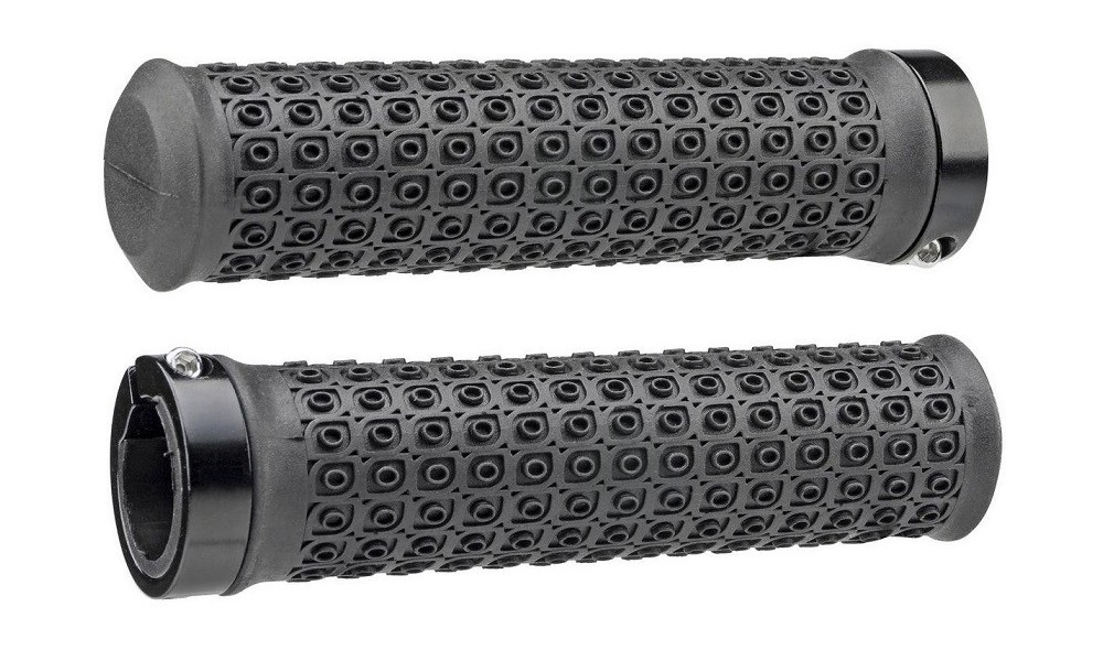 Chwyt kierownicy Azimut Soft Dots Lock 132mm czarne