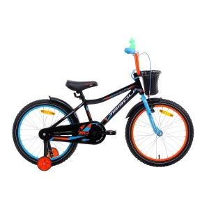 Rower dziecięcy Tabou Rocket Alu 20 2022 - czarny-pomarańczowy 2
