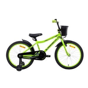 Rower dziecięcy Tabou Rocket Alu 20  - czarny-zielony 1