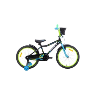 Rower dziecięcy Tabou Rocket Alu 20  - czarny-niebieski